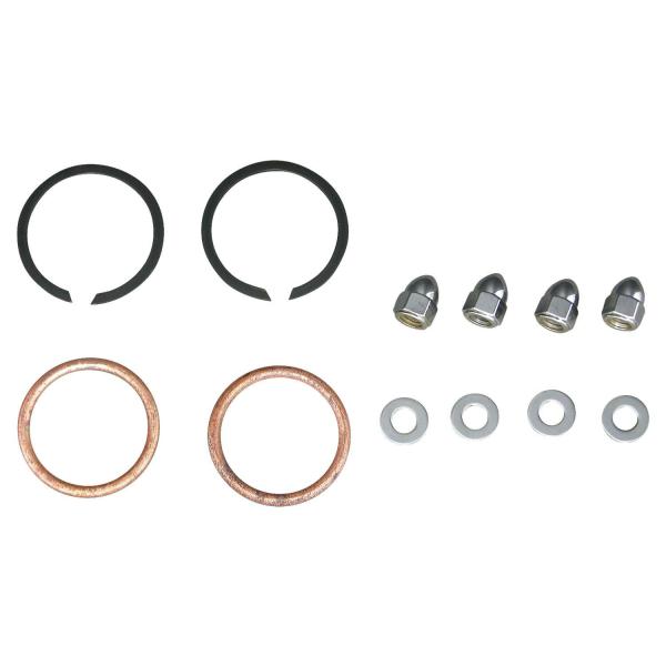 ソフテイル ダイナ ツーリング V-ROD スポーツスター XL エキゾーストガスケットKIT カッ...