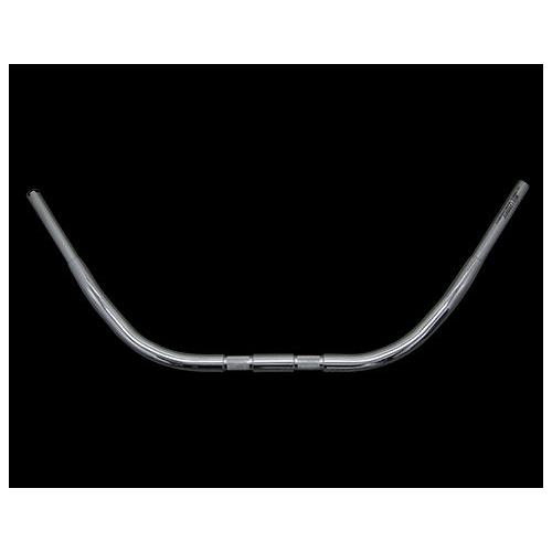スプリンガー用ファットビーチバーハンドル クローム FXSTS