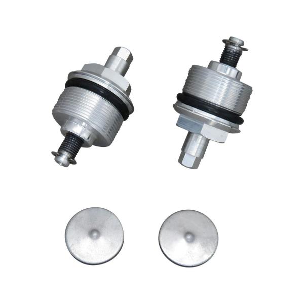 ダイナ スポーツスター XL フロントフォーク イニシャルアジャスター 39mm用 シルバー