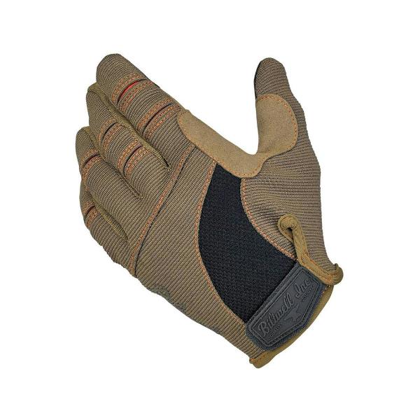 スポーツスター Biltwell モトグローブ ブラウン/オレンジ XL