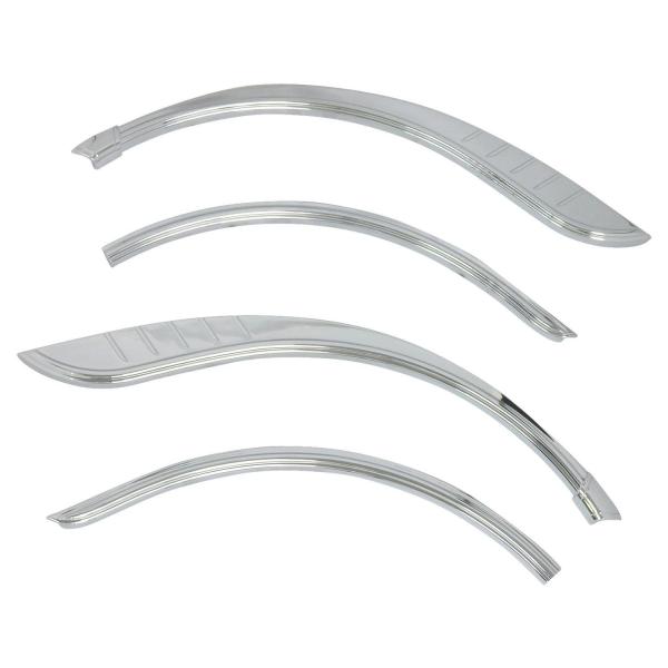 クリアキン リアフェンダートリム クローム FOR トライク