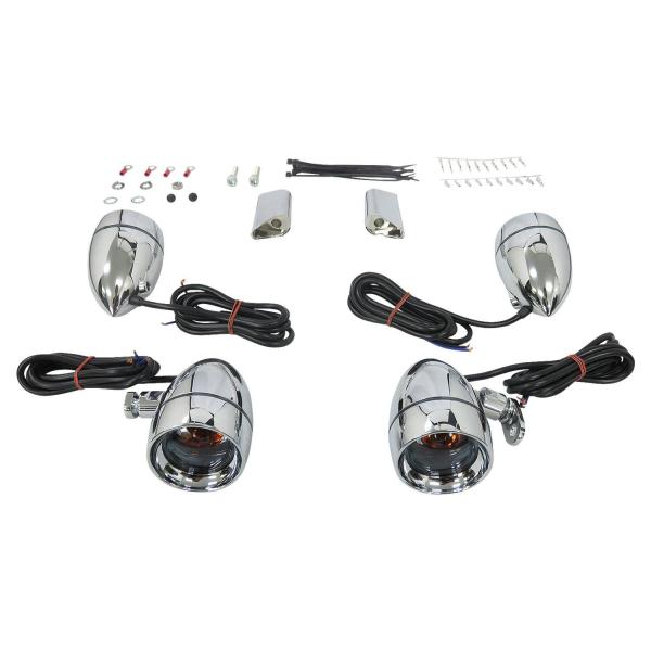 ダイナ スポーツスター XL クリアキン バレットスタイル ターンシグナルキット