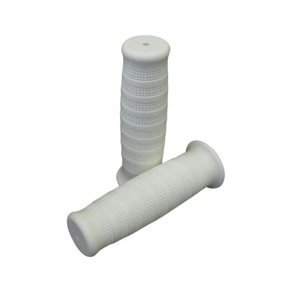 スポーツスター XL ソフテイル ダイナ ツーリング V-ROD バンブーグリップ 白