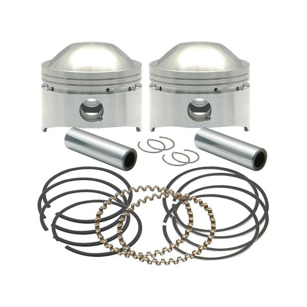 S&amp;S 鍛造ピストンセット 80 ハイコンプ +.020