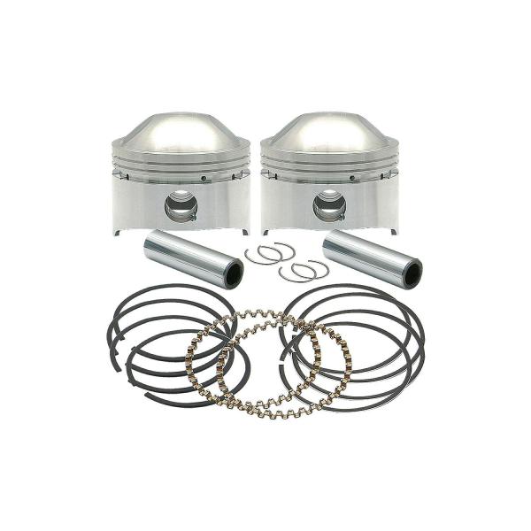 S&amp;S 鍛造ピストンセット 80 ハイコンプ +.030