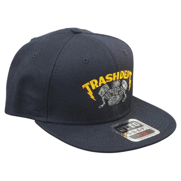 TRASH DEPT オリジナルキャップ ブラック