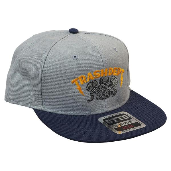 TRASH DEPT オリジナルキャップ グレー/ブラック