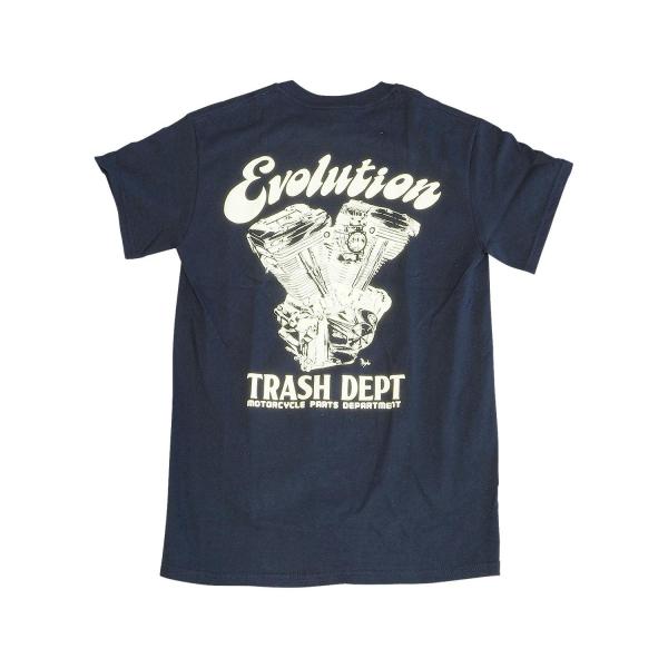 TRASH DEPT オリジナルTシャツ エヴォリューション M