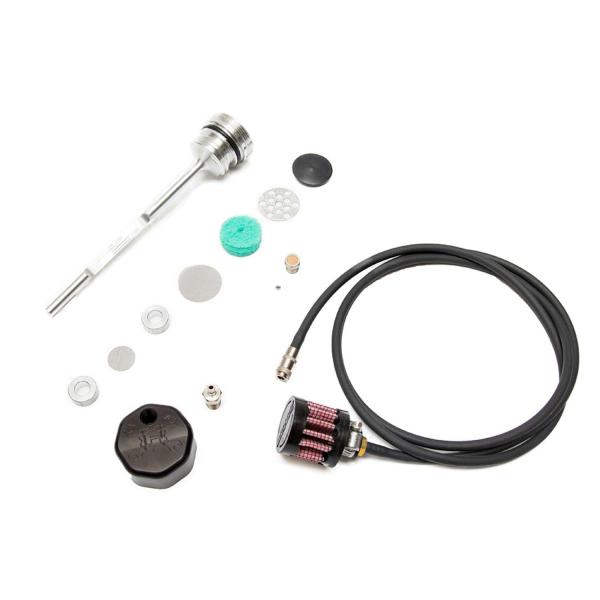 ベント付きオイルディップスティック M8ツアラー ブラック