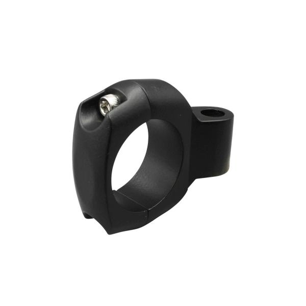 1-1/4inバー用ミラークランプブラック