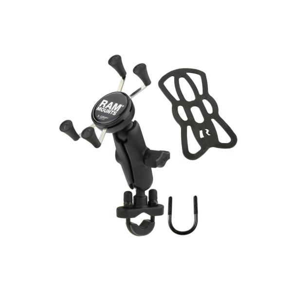 RAM MOUNTS XグリップS＆U字クランプ ホルダーセット
