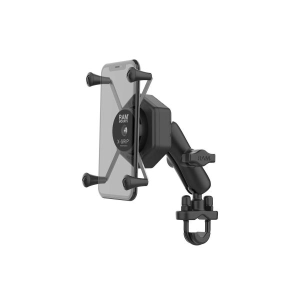 RAM MOUNTS 防振XグリップS＆U字クランプ ホルダーセット