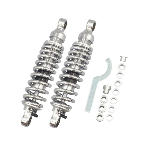281mm ツインショック クローム ’91-FXD Dyna FXD 14-14/Dyna FXD...