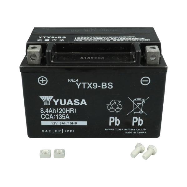 ユアサバッテリー YTX9-BS Ninja 1000 11-13/Ninja 250R 08-12...
