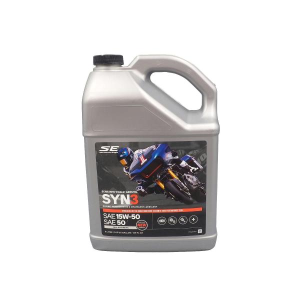 HD純正 SYN3 エンジンオイル SAE15W-50 4L