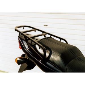 ZRX1100 ブラック リアキャリア 新品 カワサキ ZRX1100 ZRX1200 リア キャリア 04-08 シルバー バイク