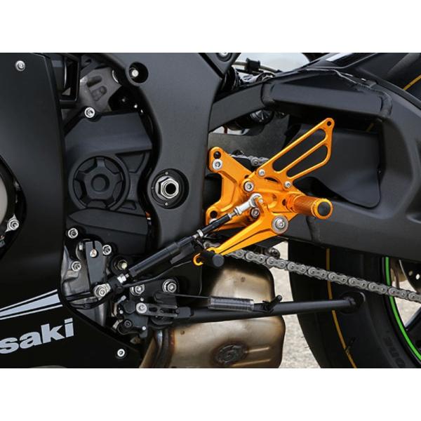 ベビーフェイス バックステップキット GLD リバース ZX10R 16- Ninja ZX-10R...