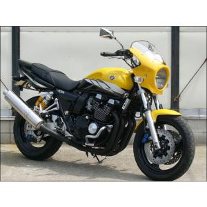シックデザイン ロードコメット Vレッドカクテル7/クリア XJR400R