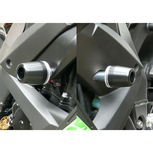 アグラス Rスライダー フレーム/白 ZX-10R 10