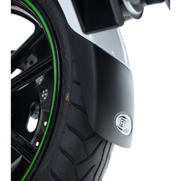 R＆G フロントフェンダーエクステンダー BLACK Adventure LC4 640/S