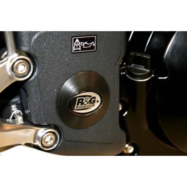 R＆G フレームインサート BLK ZX-6R 07-08/Triumph Speed Trip F...