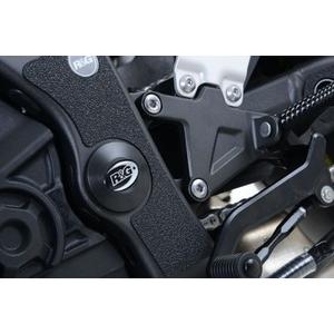 R＆G フレームインサート BLK ZX-10R 08-15/Z1000 10-15/Ninja N...