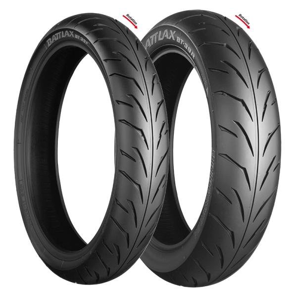 ブリヂストン BATTLAX BT39 110/70-17 54H TL GSX400インパルス 9...