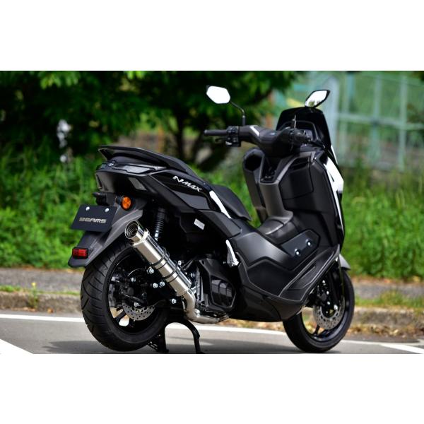 ビームスモーターカンパニー R-EVO2 ステンレスサイレンサー 政府認証 NMAX155 8BK-...