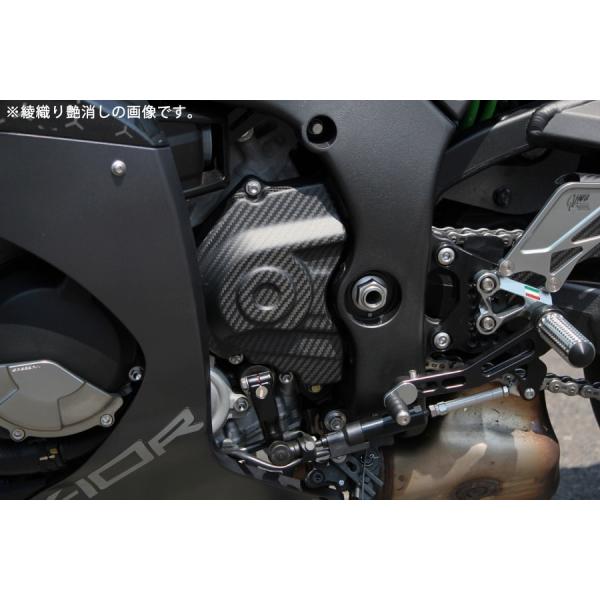 エスエスケイ スピードラ スプロケットカバー 綾織艶あり ZX-10R 16-