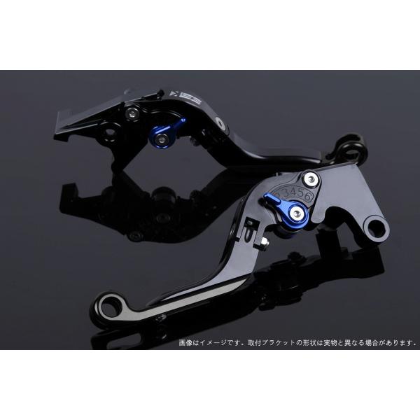 エスエスケイ スピードラ アジャストレバー 可倒延長式 ブラック/ブルー/ブラック ZX-10R 1...