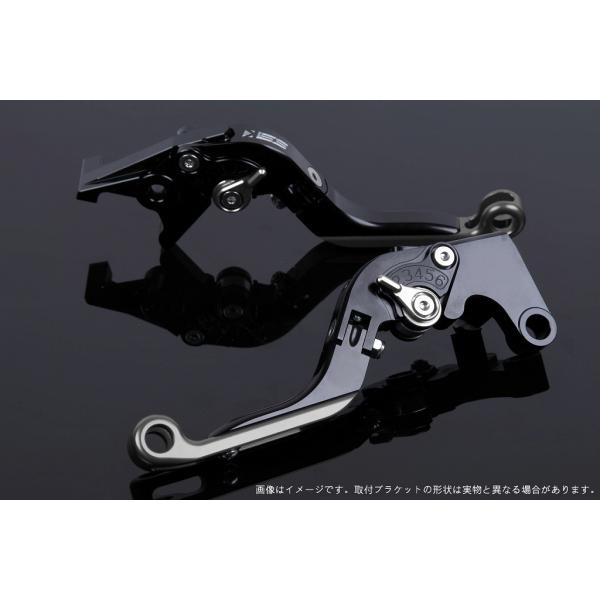 エスエスケイ スピードラ アジャストレバー 可倒延長式 ブラック/シルバー/チタン ZX-10R 1...