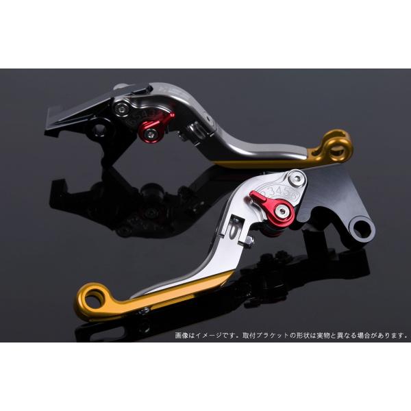 エスエスケイ スピードラ アジャストレバー 可倒延長式 チタン/レッド/ゴールド ZX-10R 16...