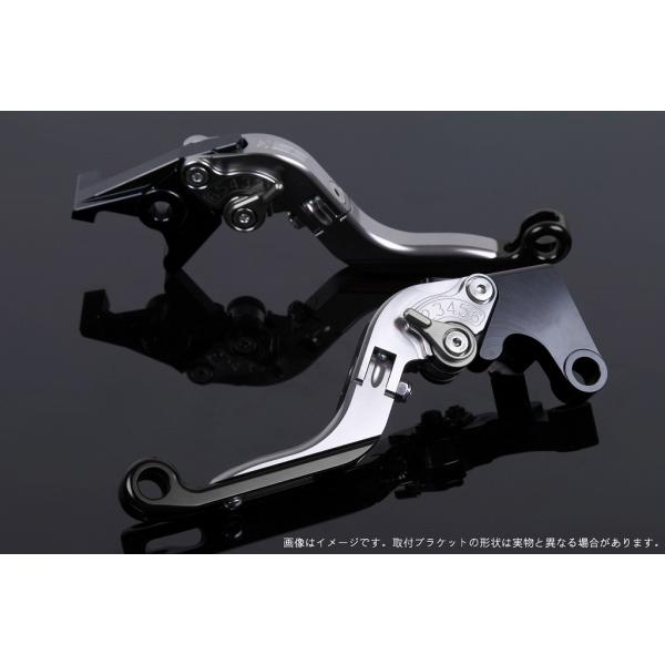 エスエスケイ スピードラ アジャストレバー 可倒延長式 チタン/チタン/ブラック ZX-10R 16...