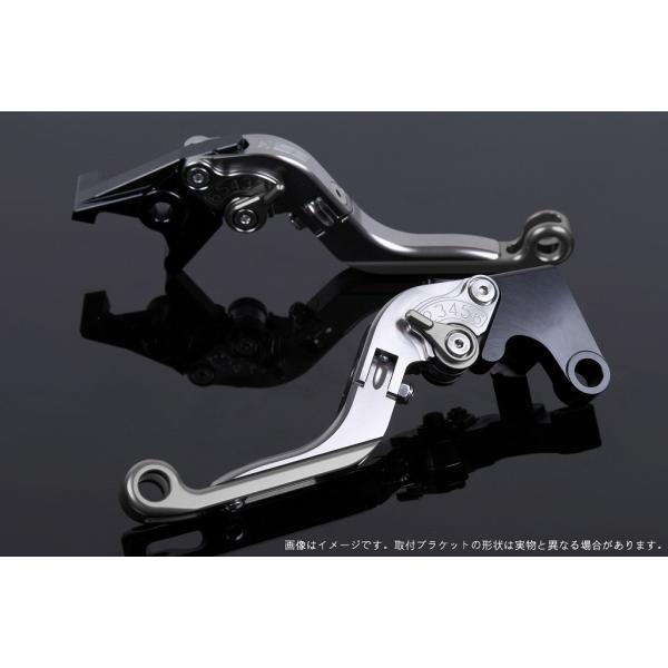 エスエスケイ スピードラ アジャストレバー 可倒延長式 チタン/チタン/チタン ZX-10R 16-...