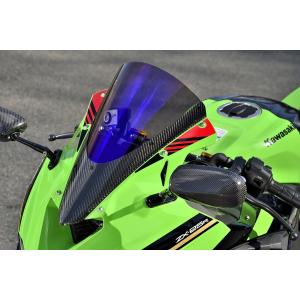 マジカルレーシング カーボントリムスクリーン 平織/クリア Ninja ZX-25R 20