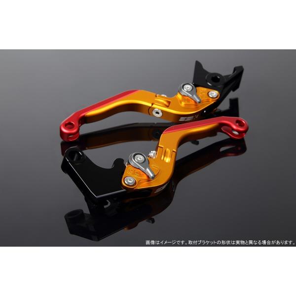 エスエスケイ スピードラ アジャストレバー 可倒延長式 Mゴールド/Mチタン/MレッドZX-6R 0...