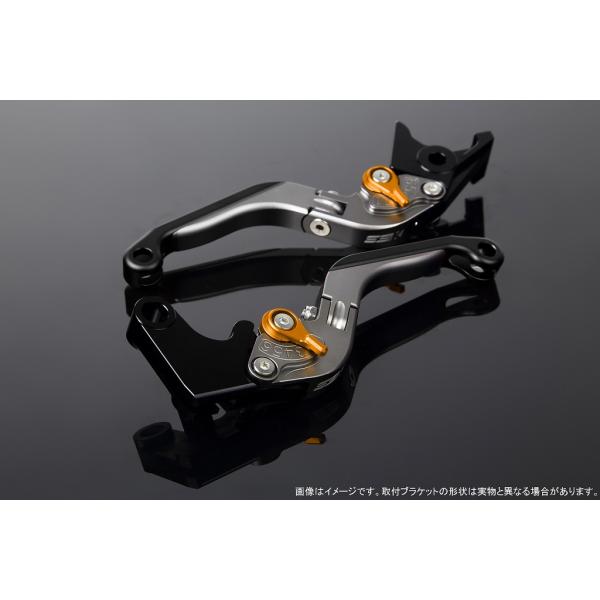 エスエスケイ スピードラ アジャストレバー 可倒延長式 Mチタン/Mゴールド/Mブラック ZX-6R...