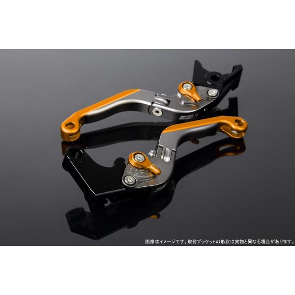 エスエスケイ スピードラ アジャストレバー 可倒延長式 Mチタン/Mゴールド/Mゴールド ZX-6R...