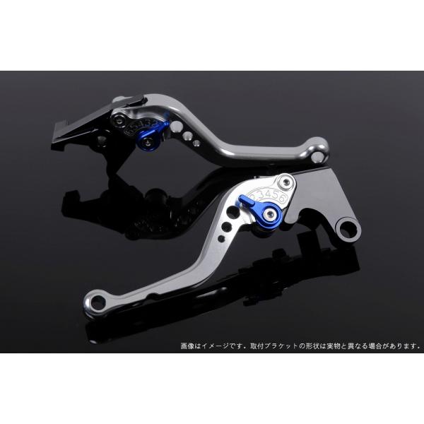 エスエスケイ スピードラ アジャストレバー スタンダード ショート シルバー/ブルー NINJA Z...