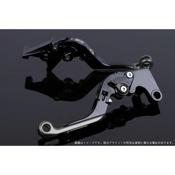 エスエスケイ スピードラ アジャストレバー 可倒延長式 ブラック/ブラック/チタン ZX-6R 07...