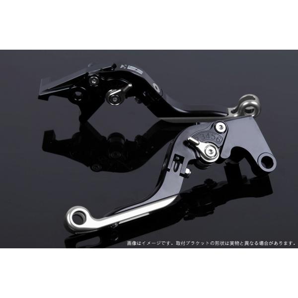 エスエスケイ スピードラ アジャストレバー 可倒延長式 ブラック/シルバー/シルバー ZX-6R 0...