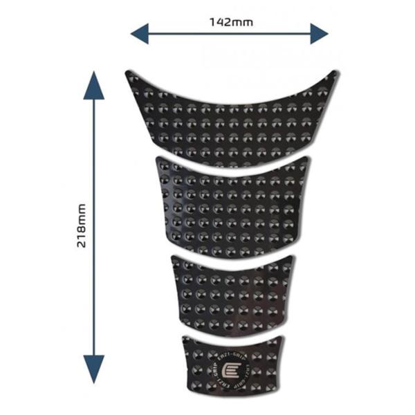 アールアンドジー Eazi-Grip Tank Grips:EVO:BLACK COLOR Cent...