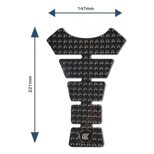 アールアンドジー Eazi-Grip Tank Grips:EVO:BLACK COLOR Cent...