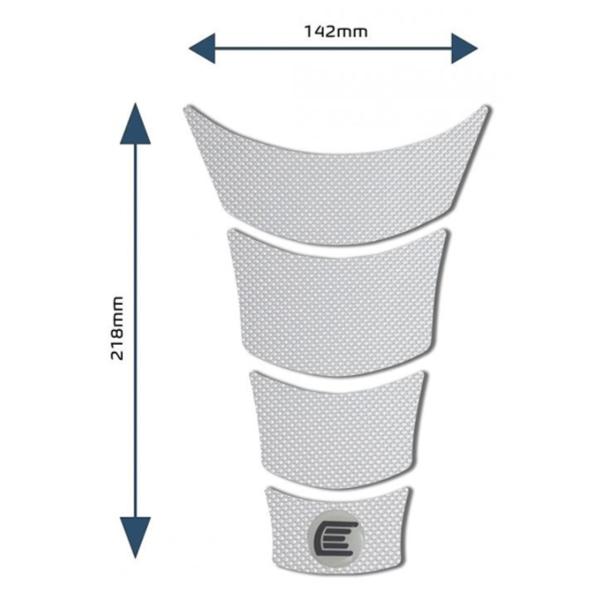 アールアンドジー Eazi-Grip Tank Grips:PRO:CLEAR Centre Tan...