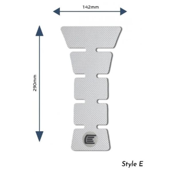 アールアンドジー Eazi-Grip Tank Grips:PRO:CLEAR Design E (...