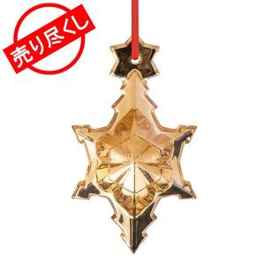 売り尽くし バカラ Baccarat クリスマスオーナメント ノエル ゴールド 雪の結晶 クリスタル クリスマス 2811538 Noel Ornament