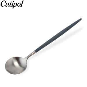 【並行輸入品】 クチポール Cutipol GOA ゴア デザートスプーン ブルー Dessert spoon ステンレス カトラリー
