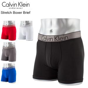 カルバンクライン Calvin Klein ボクサーパンツ ボクサーブリーフ メンズ 下着 インナー Stretch Brief パンツ シンプル Nb1296 Boxer 定番
