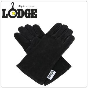 LODGE(ロッジ) ダッチオーブン用レザーグローブ ブラック A5-2 (並行 ...