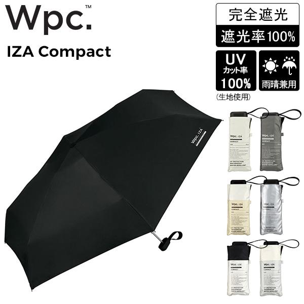 Wpc. 折りたたみ日傘 IZA Compact コンパクト 晴雨兼用 折りたたみ傘 折り畳み傘 5...